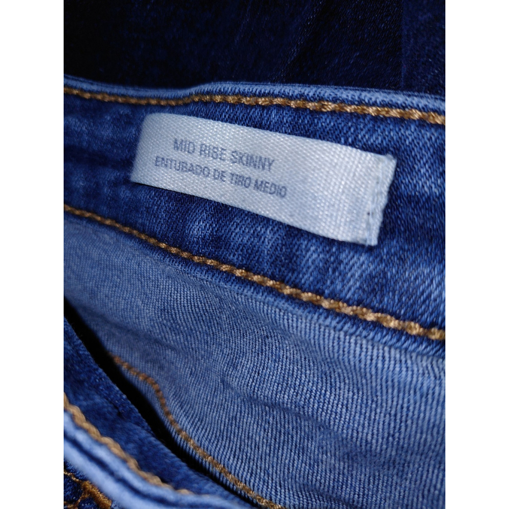 Ladies Universal Thread Mid Rise Skinny Blue Jeans Size 4/27 Regular Fit EUC - Picture 4 of 4